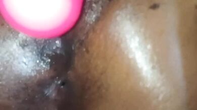 Milf ebony stud rips gaping asshole creampie until it's dripping raw