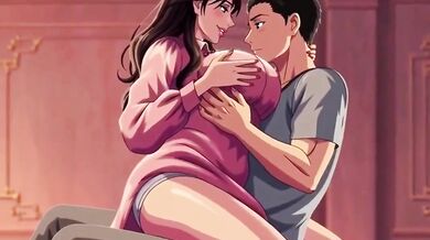 Stepmom teaches stepson how to wreck tight pussy raw
