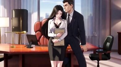Boss fucks horny secretary for promotion in the office