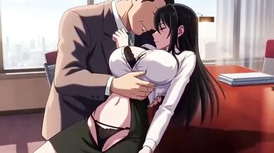 Boss fucks horny secretary for promotion in the office