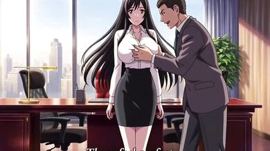 Boss fucks horny secretary for promotion in the office