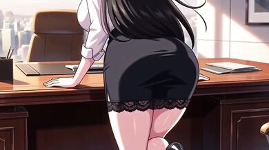 Boss fucks horny secretary for promotion in the office