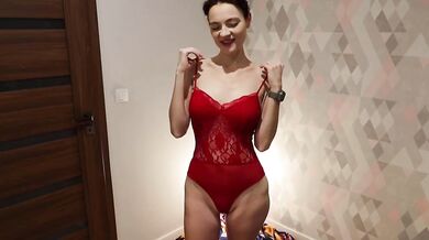 Morning tits in polish tease blowjob asmr