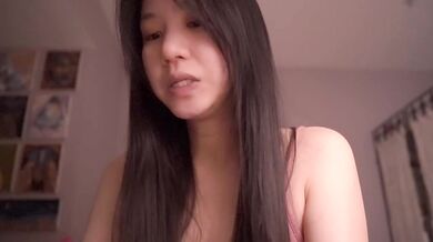 Asian ASMR goddess drowns him in perfume till he’s wrecked and dripping