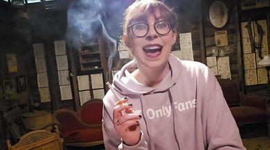 33 year old Slutty MILF Loves Smoking Fetish gets Destroyed