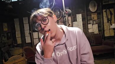 33 year old Slutty MILF Loves Smoking Fetish gets Destroyed