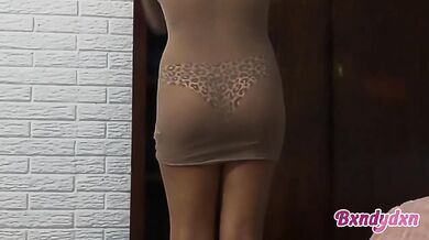 Sexy latina home alone big ass POV solo fem finally alone