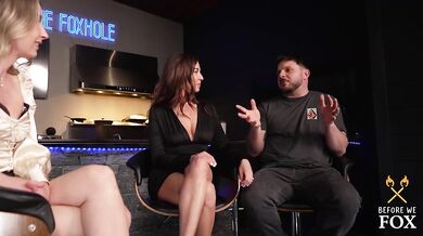 Hotwifing Turned Content Creators raw podcast hard fuck before we fox
