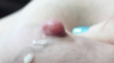 Kayla Keagan's Heavy Mommy Milk Sprays Her Bull While Titties Bounce