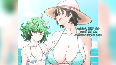 Tatsumaki destroys you for Fubuki’s feet obsession joi worship