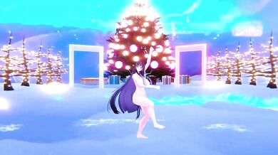 Nude MMD Vtuber dances for your cumshot overload
