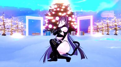 Nude MMD Vtuber dances for your cumshot overload