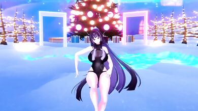 Nude MMD Vtuber dances for your cumshot overload