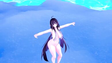 Nude MMD Vtuber dances for your cumshot overload