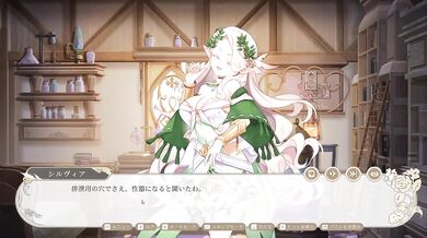 Giant blonde teacher ruined by greedy giant tits in Asian hentai ecchi eroge