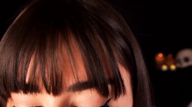 ASMR Vampire Girl devours your neck while licking your ears raw