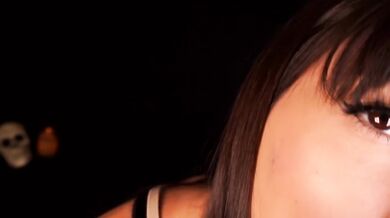 ASMR Vampire Girl devours your neck while licking your ears raw