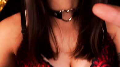 ASMR Vampire Girl devours your neck while licking your ears raw