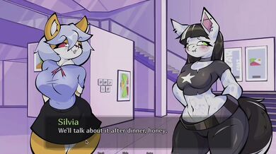 Furry sex in college dorm ruins her deepthroat gaming session
