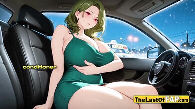 MILF brutally fucked raw in taxi hentai