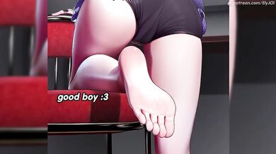 Quickshot joi ruined my shoes feet armpits humiliation slime
