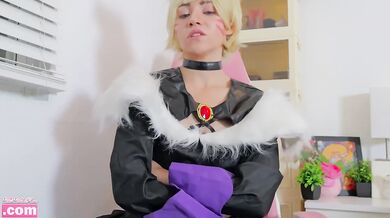 Y'shtola's tiny clitty gets wrecked in humiliating cosplay POV