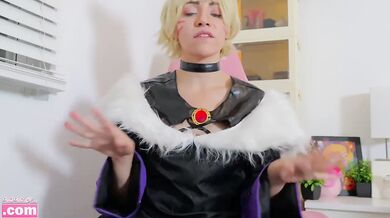 Y'shtola's tiny clitty gets wrecked in humiliating cosplay POV