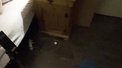 Real MILF doggystyle with sloppy cumshot on her juicy ass