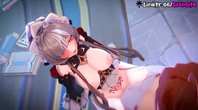 Sandrone’s Experiment destroys the animated slut hard