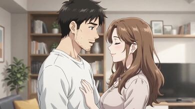Exam stress melt when I fuck my barely-known classmate with big natural tits