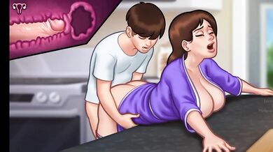 My stepmom's perfect huge ass wrecked raw anal milf step mom