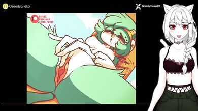 Hey baby Furry HMV drooling over big tits big dick greedy ass