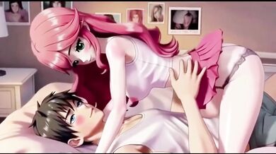 Stepsister cleans out stepbrother's stress with a sloppy deep throat