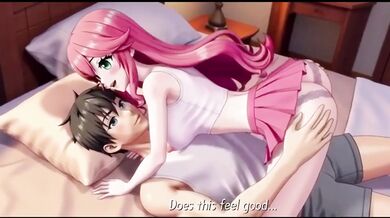 Stepsister cleans out stepbrother's stress with a sloppy deep throat