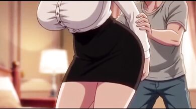Stepson watches stepmom masturbate then fucks her raw fast and hard