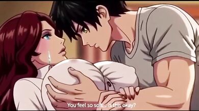 Stepson watches stepmom masturbate then fucks her raw fast and hard