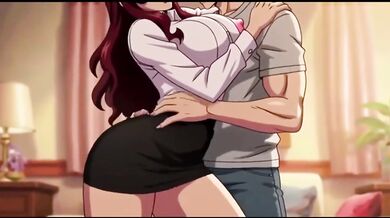 Stepson watches stepmom masturbate then fucks her raw fast and hard