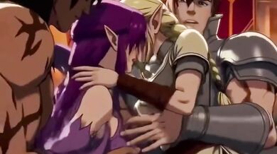 Warriors claim hot anime cum reward big boobs ass fuck