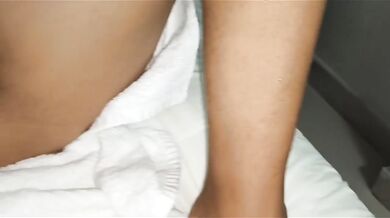 Secret moans leaked while Latina milf blows big ass farmer's wife raw in HD