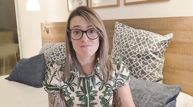 British hotwife gushes over ex boyfriend while cuck husband watches