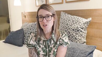 British hotwife gushes over ex boyfriend while cuck husband watches