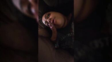 My wife's chubby girlfriend sucked me raw in secret