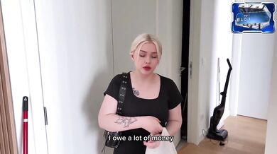 Cleaning lady not a whore but loves big dick for money