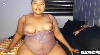 Smoking hot milf mara deep throat gag on thick ebony solo
