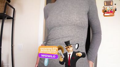 Step Mom Catches Boner While Cleaning BIG Ass Milf Takes Over