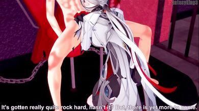 Arlecchino gets destroyed Ahegao in Genshin Impact Full POV