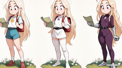 Blonde Hentai Blows in the Wild Woods Adventure
