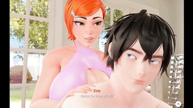Red Head Stepsis RUINS Gym Training with FEMDOM Leggings Fetish