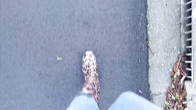 Long walk in gumboots