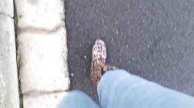 Long walk in gumboots